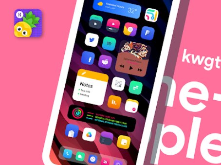 ananas kwgt MOD APK Android