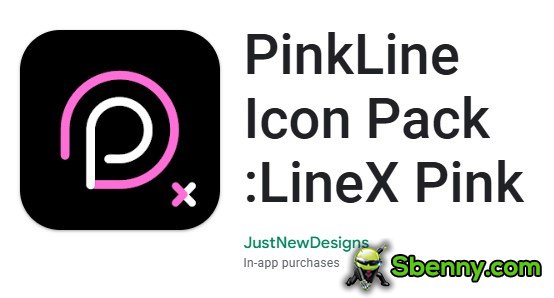 pinkline icon pack linex pink