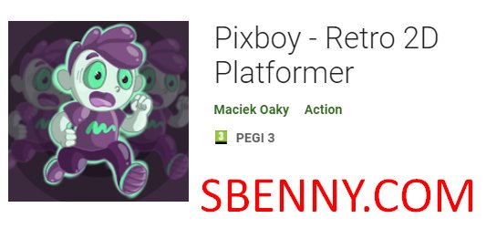 pixboy rétro plateforme 2d