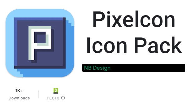 pacote de ícones pixelicon