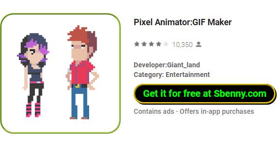 animador de pixel fabricante de gif