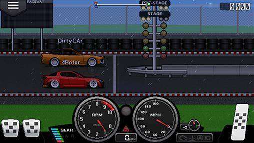 Gameplay screenshot from pixel car racer for Android