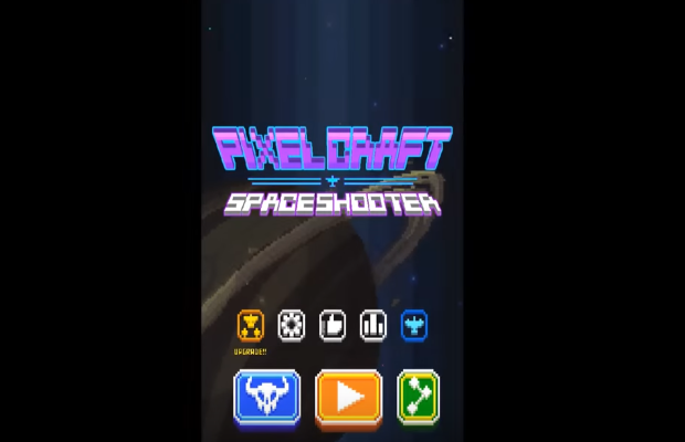 Pixel-Craft-Weltraum-Shooter