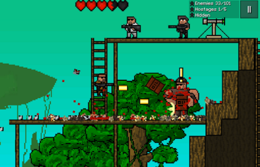 Gameplay screenshot from pixel force 2 for Android