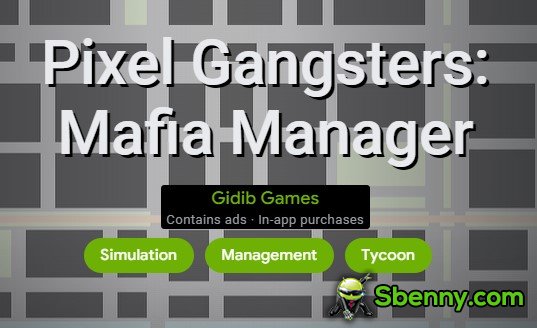 manager della mafia di pixel gangster