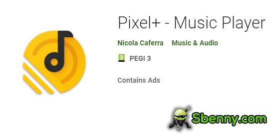 pixel plus reproductor de música
