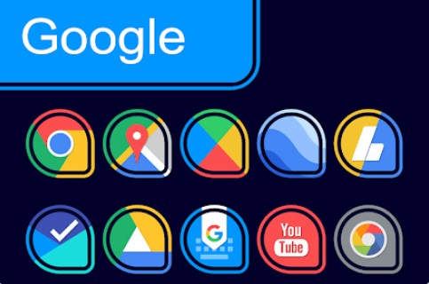 paquete de iconos de gota de anillo de píxeles MOD APK Android