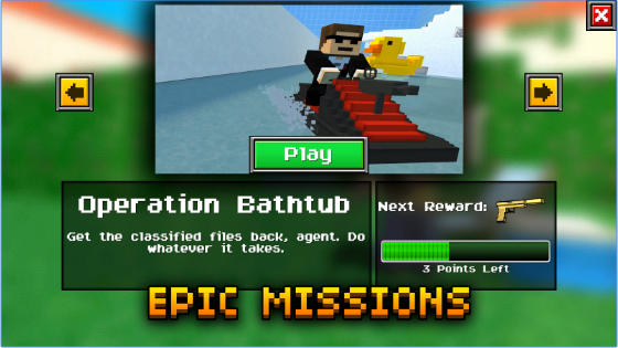 Gameplay screenshot from pixel strike 3d for Android