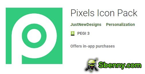 pixels icon pack