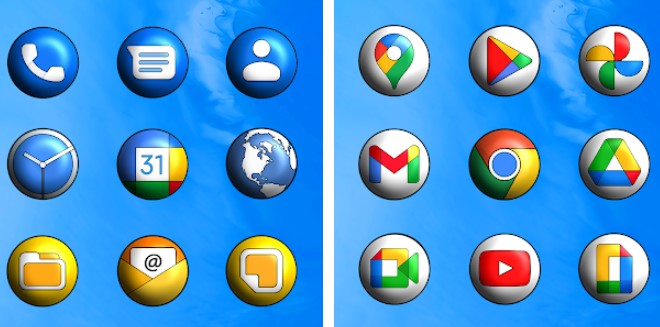 pixly 3d Icon Pack MOD APK für Android