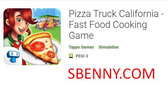pizza truck california fast food cooking game