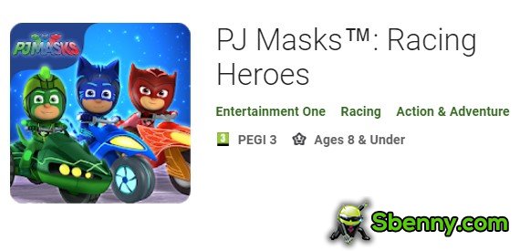 pj masks racing heroes