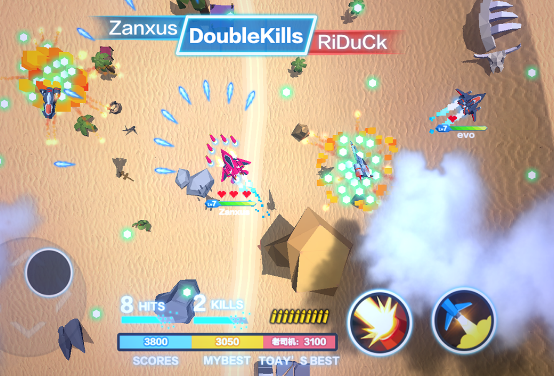 Gameplay screenshot from planesbattle for Android