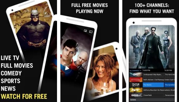 Pluto TV ist ein kostenloses TV-MOD-APK für Android