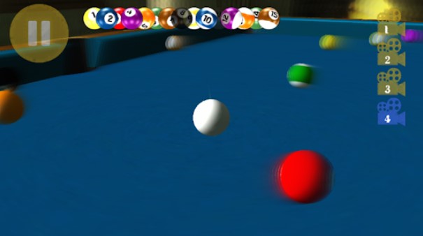 Gameplay screenshot from pocket pool 3d for Android