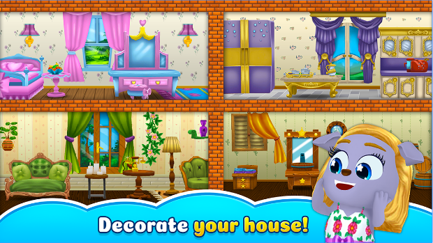 Gameplay screenshot from pockieland animal society for Android