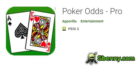 Poker odds pro