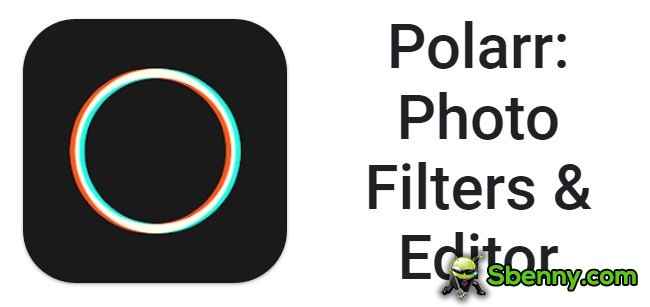 filtres photo polarr et éditeur