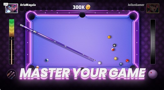 Gameplay screenshot from pool masters for Android