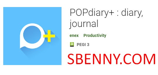 popdiary plus journal intime