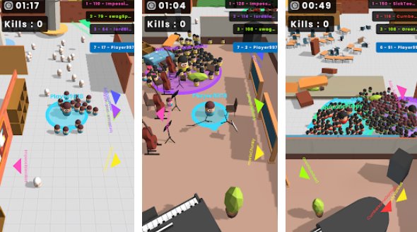 Gameplay screenshot from popular wars for Android