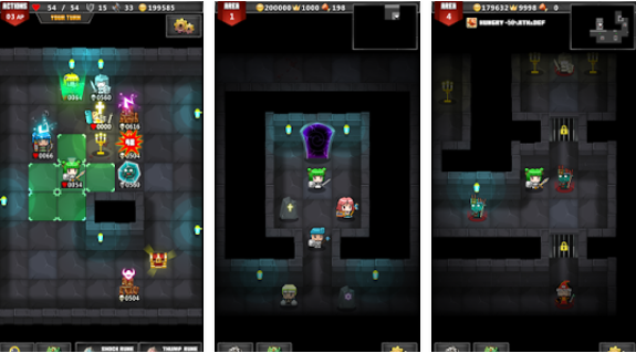 Gameplay screenshot from portable dungeon legends for Android