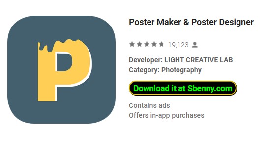 poster maker and poster designer