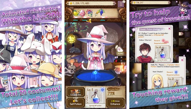 Gameplay screenshot from potion maker for Android