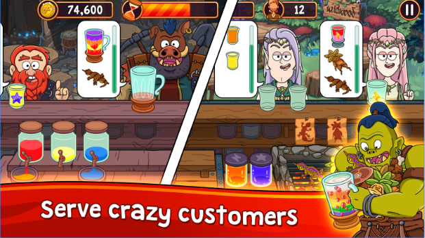 Gameplay screenshot from potion punch for Android