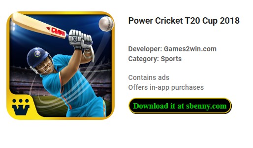power cricket t20 cup 2018
