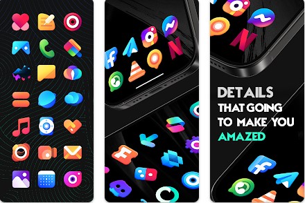 Gameplay screenshot from premium icon pack for Android
