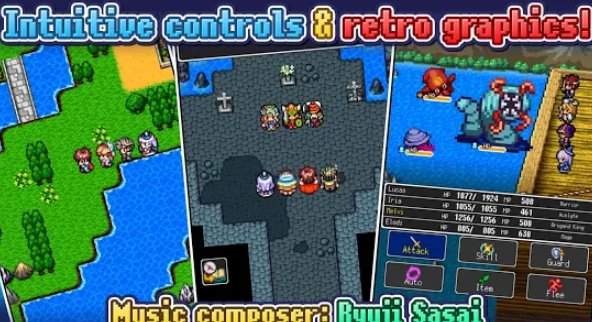 Gameplay screenshot from premium rpg dragon lapis for Android