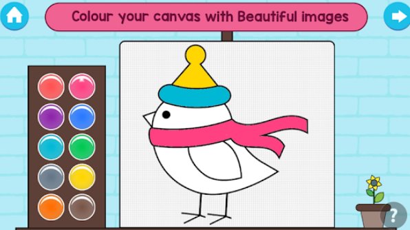 Gameplay screenshot from preschool learning games fun games for kids for Android