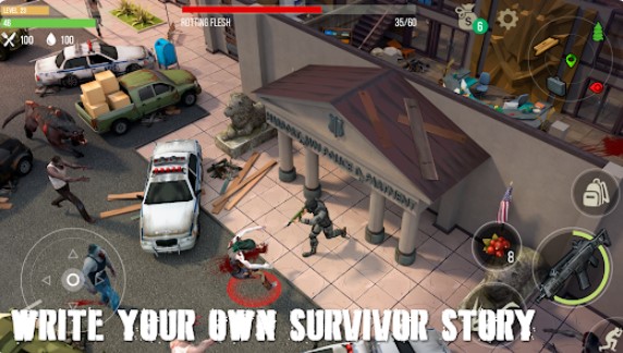Gameplay screenshot from prey day zombie survival for Android