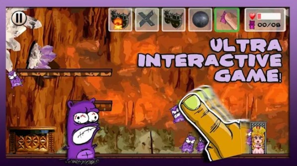 Gameplay screenshot from princess rescue for Android