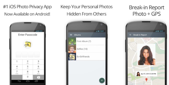 خزانه عکس خصوصی مخفی کردن عکس ها و فیلم های خصوصی MOD APK Android