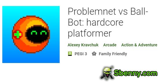 problemnet vs ball bot juego de plataformas hardcore