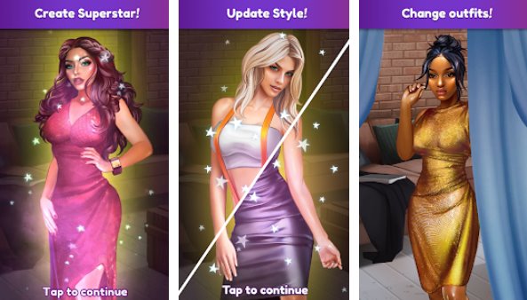 Gameplay screenshot from producer choose your star for Android