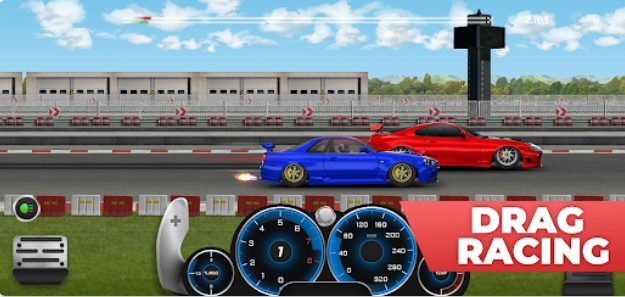 Gameplay screenshot from project drag racing for Android