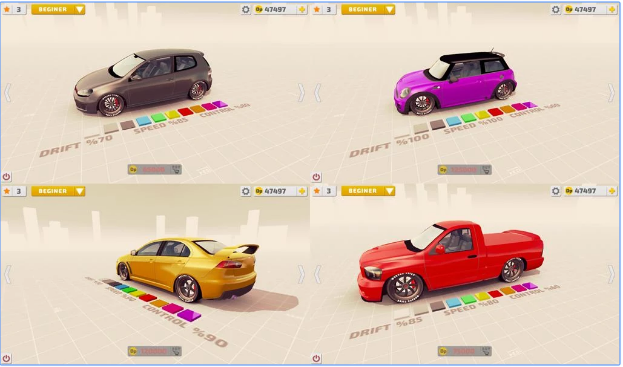 Gameplay screenshot from project drift for Android