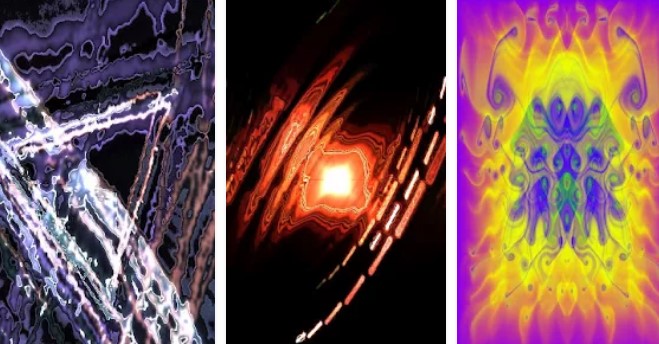 Gameplay screenshot from projectm music visualizer pro for Android