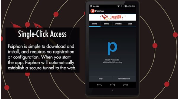 psiphon pro the internet freedom vpn MOD APK Android