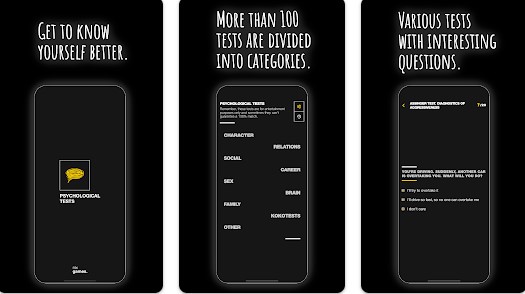 Gameplay screenshot from psychological tests for Android
