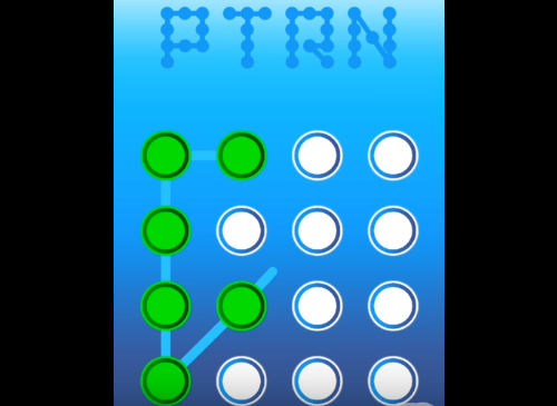 Gameplay screenshot from ptrn for Android