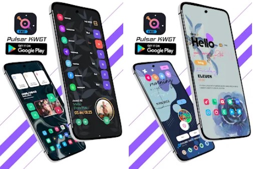 Gameplay screenshot from pulsar kwgt for Android