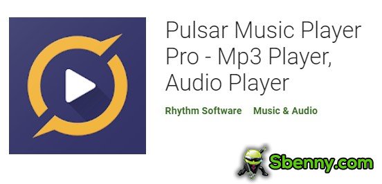 lecteur de musique pulsar lecteur mp3 pro lecteur audio