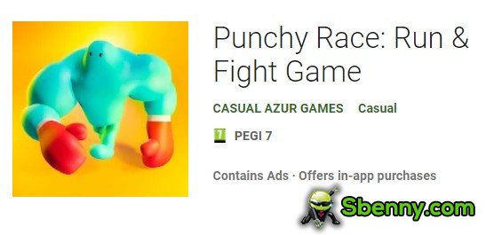 punchy race run and fight game