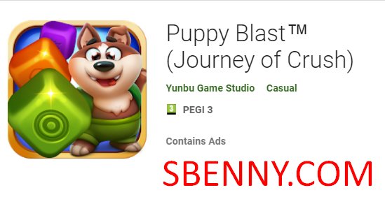puppy blast journey of crush