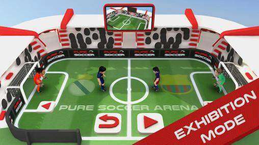 Gameplay screenshot from pure soccer for Android