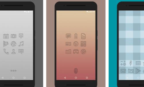 Gameplay screenshot from pushon icon pack for Android